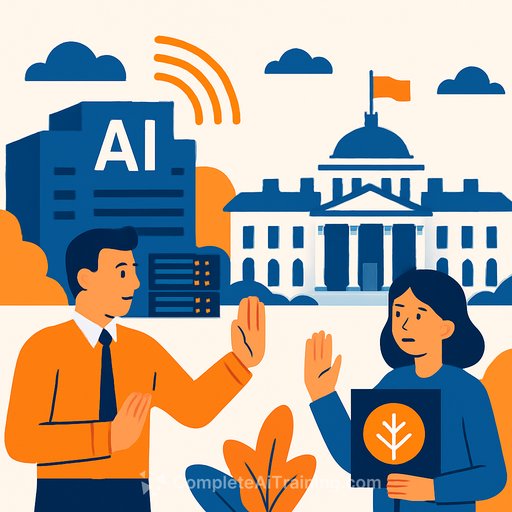 Big Tech Pressures White House to Ease Environmental Rules for AI Data Centers