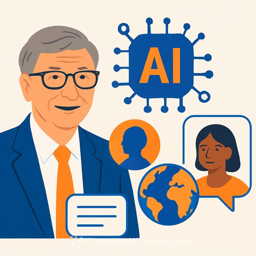 Bill Gates pushes for inclusive AI data as foundation builds language models for underserved communities