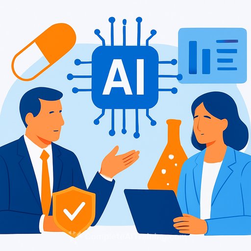 Biogen and Johnson & Johnson executives say artificial intelligence speeds drug development but requires strict governance and data management