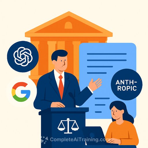 Bipartisan bill would require OpenAI, Google and Anthropic to disclose AI training details