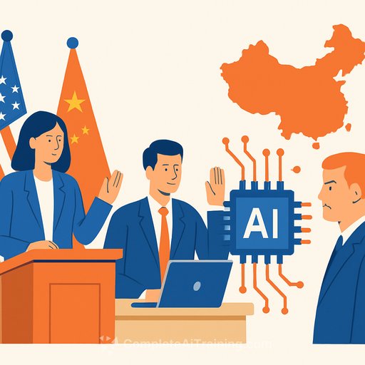 Bipartisan House vote moves to curb AI chip sales to China, defying Trump and Big Tech