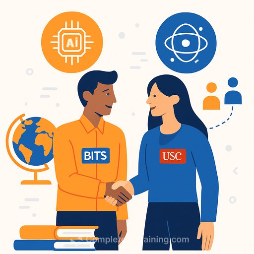 BITS Pilani partners with USC Viterbi for joint AI and quantum research, integrated degrees, and global student exchange