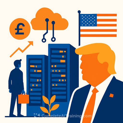 BlackRock's £500m UK Data Centre JV Targets AI Demand During Trump State Visit