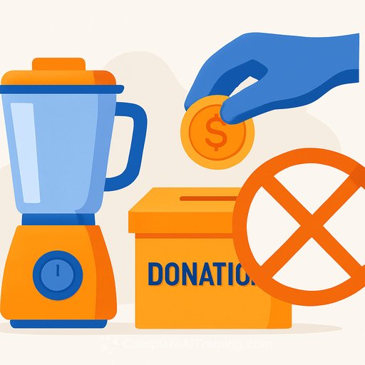 Blender limits Anthropic to one-time donation and reaffirms no generative AI plans
