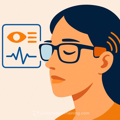 BlinkWise turns glasses into a blink-reading health monitor for fatigue, dry eye, and focus