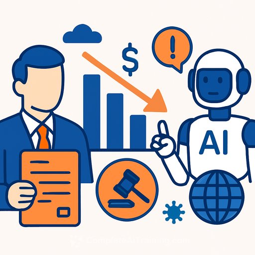 Bloomberg Law survey finds 40% of law firms don't disclose AI use on client bills as geopolitical risk stalls deals
