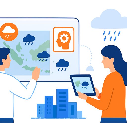 BMKG and Tomorrow Indonesia test AI nowcasting in Jakarta and West Java for faster 0.5 km rain alerts