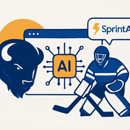Buffalo Sabres partner with SprintAI to bring artificial intelligence into hockey operations