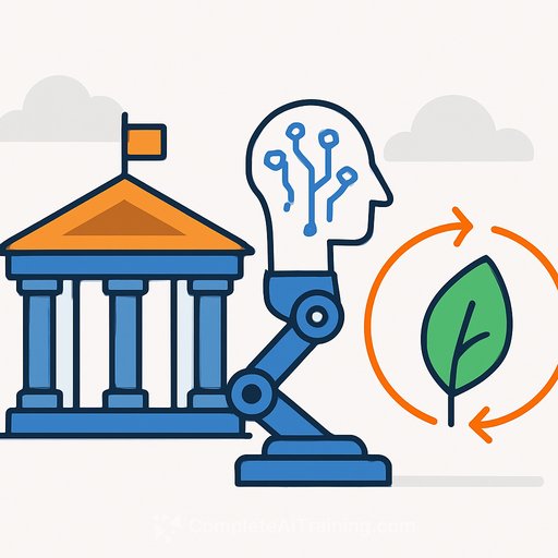 Build it in, don't bolt it on: AI is forcing governments to treat sustainability as a design constraint