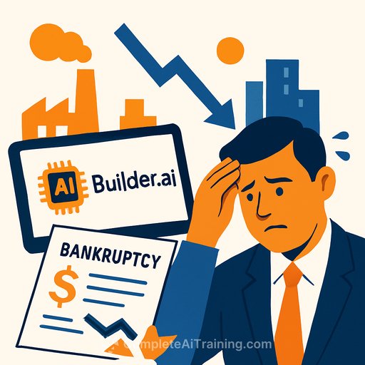 Builder.ai collapses after sales scandal and bankruptcy filing shakes AI sector