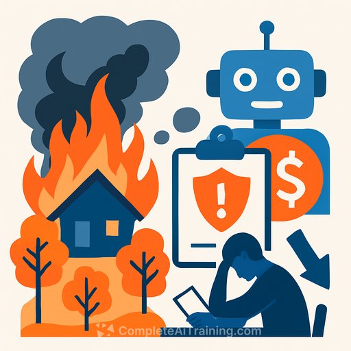 Burned by Wildfire, Burned by AI: How Insurers Slow Payouts and Drop Coverage