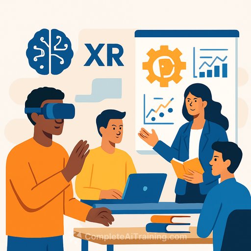 Business Education Meets AI and XR: Preparing Future Leaders for an Immersive, Data-Driven Era