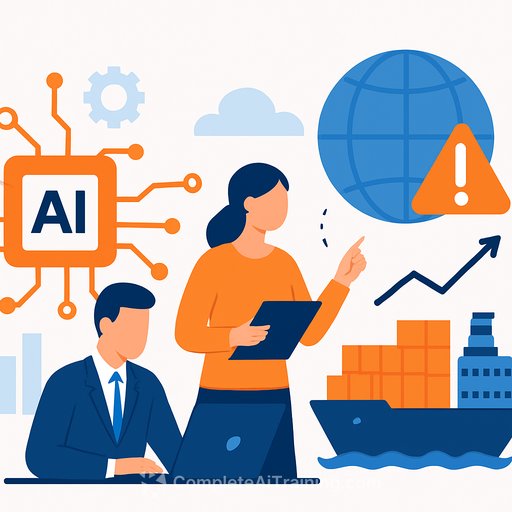 Businesses integrate AI into operations and reassess supply chains amid trade uncertainty