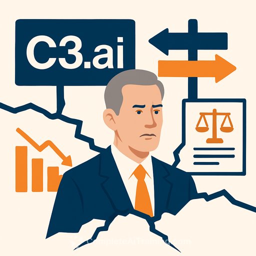 C3.ai at a Crossroads: CEO Transition, 19% Revenue Drop, and Lawsuits Test Management Credibility
