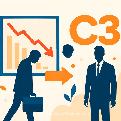 C3.ai Faces Sharp Q1 Miss, Leadership Shakeup as New CEO Steps In