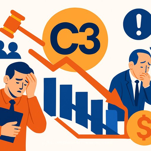C3.ai Investors File Class Action After Stock Drops 25% on Revenue Warning and CEO Health Concerns