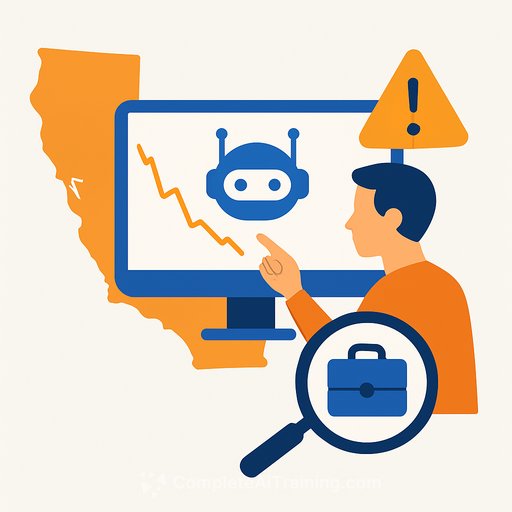 California creates the nation's first AI job-loss tracker