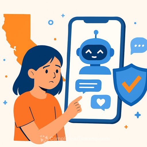 California enacts AI chatbot and social media safeguards to protect kids