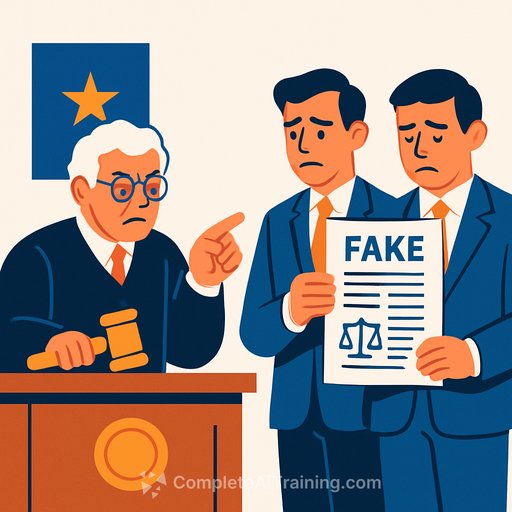 California Judge Fines Lawyers $31,000 for Filing AI-Generated Fake Legal Research
