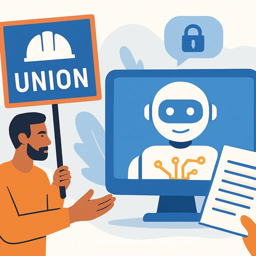 California labor unions push bills to require advance notice before public agencies deploy AI