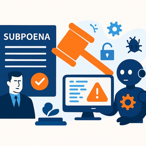 California subpoenas OpenAI over hacking incidents involving its AI agents