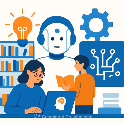 Campus libraries take on AI education and literacy programs