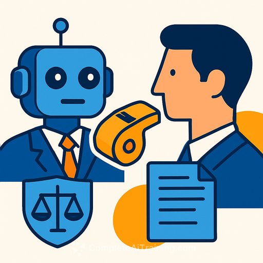 Can AI Be a Whistleblower? Legal Risks, Privilege Pitfalls, and What's Next