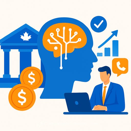 Canada's big banks lean on AI to recover debt, cut call volumes and save workdays