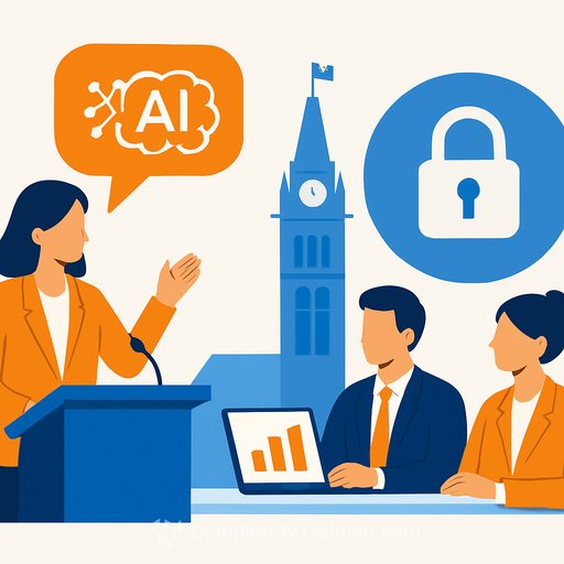 Canadian government leaders shift focus to responsible AI deployment and data sovereignty at Ottawa summit
