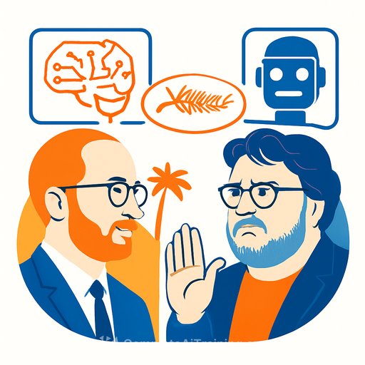 Cannes divides over AI as Aronofsky backs the technology and del Toro says he would rather die than use it