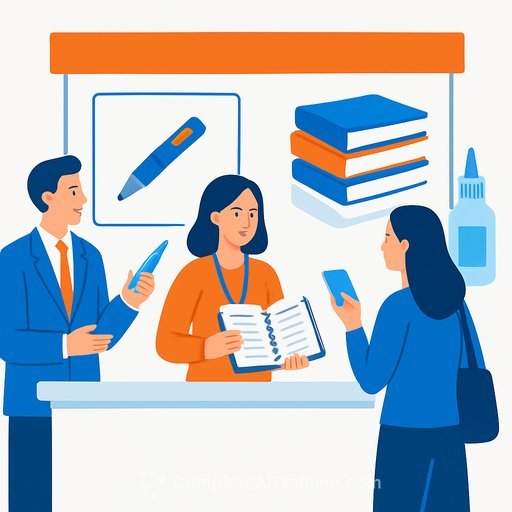 Canton Fair stationery exhibitors showcase AI translation pens, modular notebooks and specialty adhesives at 139th edition