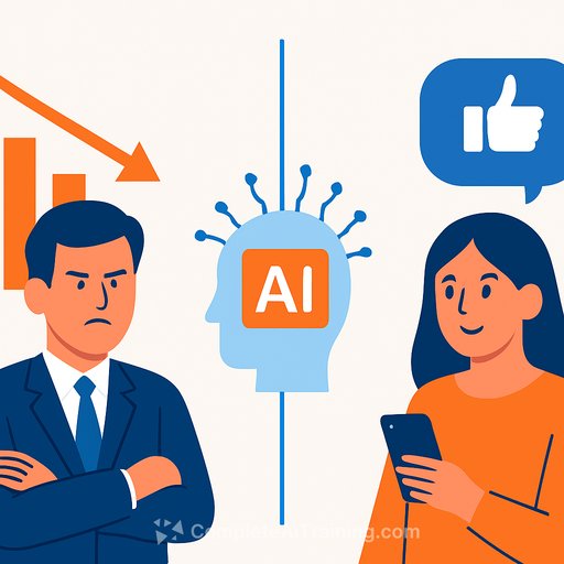 Capgemini report finds executives and customers sharply divided on AI-driven experience quality