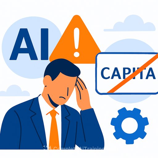 Capita Failed to Deliver AI for UK Civil Service Pensions
