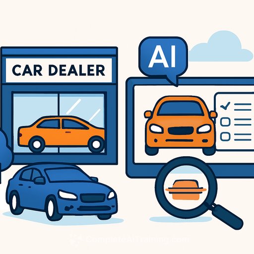 Car dealers lack visibility into how AI tools describe their stores to potential buyers