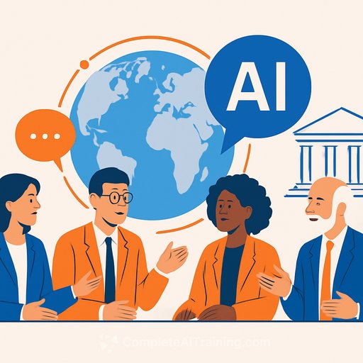Carnegie Mellon faculty shape global AI and science diplomacy conversations at major international forums