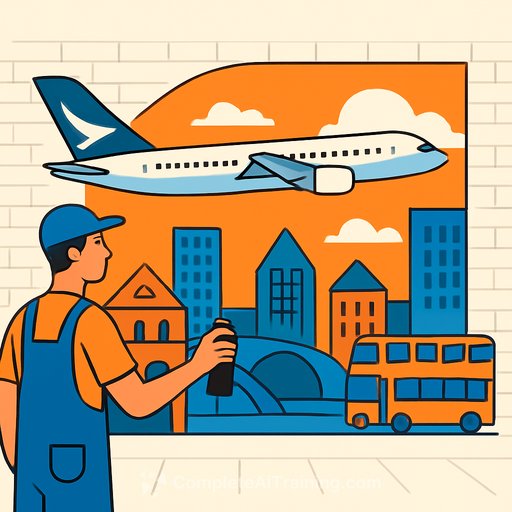 Cathay Pacific and Publicis London use ethical AI art platform to launch East London mural campaign