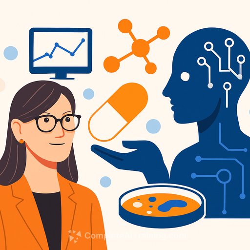 Cathie Wood Sees Drug Discovery as AI’s Next Big Breakout