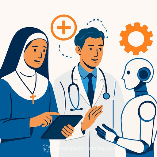 Catholic healthcare workers reflect on using AI as a tool of care, not a replacement for human judgment