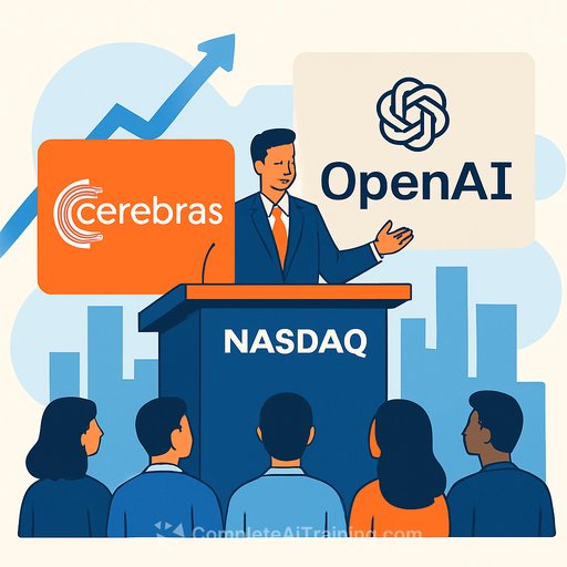 Cerebras Systems completes largest U.S. tech IPO since 2020 with Nasdaq listing and OpenAI partnership