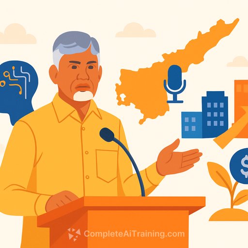 Chandrababu Naidu Urges Central Law Reforms to Boost Data Cities, AI Innovation, and Investment in Andhra Pradesh
