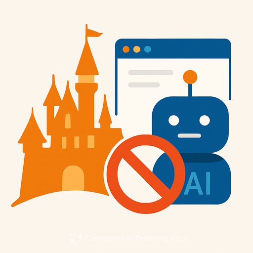 Character.AI Pulls Disney Chatbots After Cease-and-Desist Amid Growing Studio-AI Friction