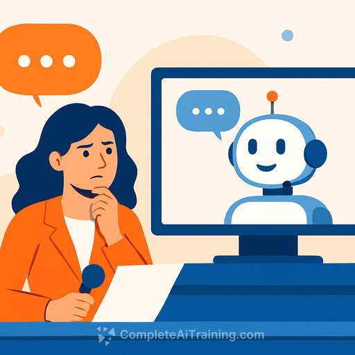 Chatbot Charm, Human Doubt: Inside a Reporter's On-Air Test of AI