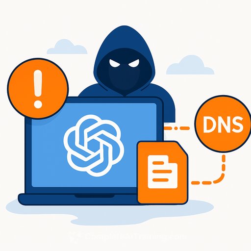 Check Point finds flaw in ChatGPT that allows data to be secretly tunneled out via DNS