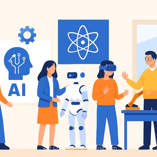 Chengdu high school showcases AI, robotics and VR at science education event