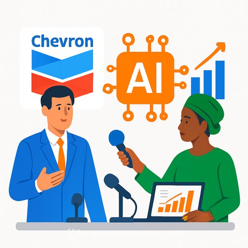 Chevron and Nigeria Union of Journalists urge journalists to adopt AI and data reporting
