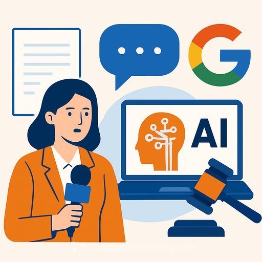 Chicago journalists and voice actors sue Google, Amazon, Apple and others over AI voice training
