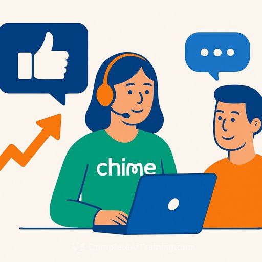 Chime lifts customer satisfaction 80% after AI agent Jade handles 70% of support interactions