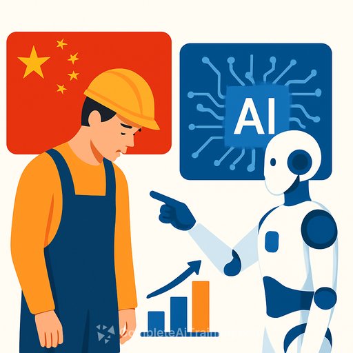 China addresses worker displacement as artificial intelligence expands