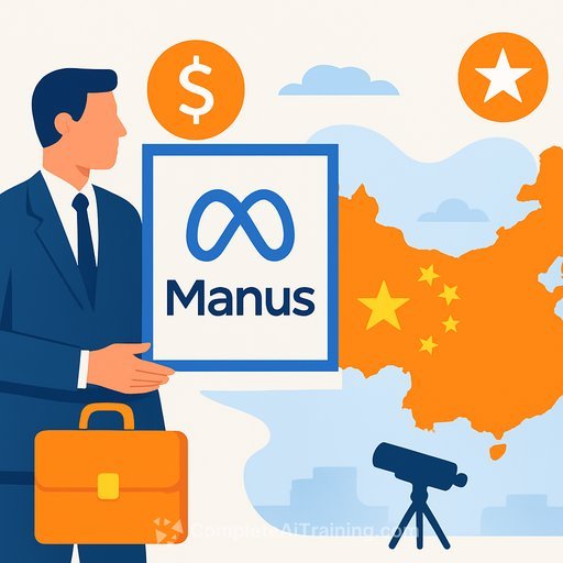 China blocks Meta's Manus acquisition in warning to founders about moving AI talent overseas