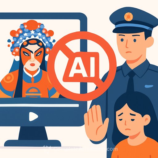 China launches month-long crackdown on AI video mashups to protect cultural classics and minors